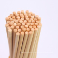 Heat Resistant Strong Bamboo Wooden Kebab Skewer BBQ Round Sticks With Logo